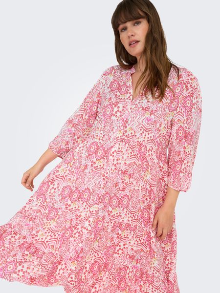 ONLY CARMAKOMA Tunikakleid CARMILANA 3/4 DRESS günstig online kaufen