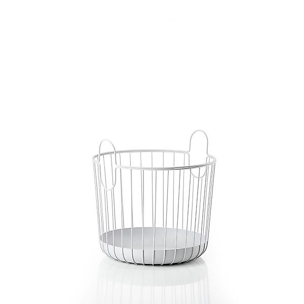 Korb "Inu", Soft grey groß günstig online kaufen