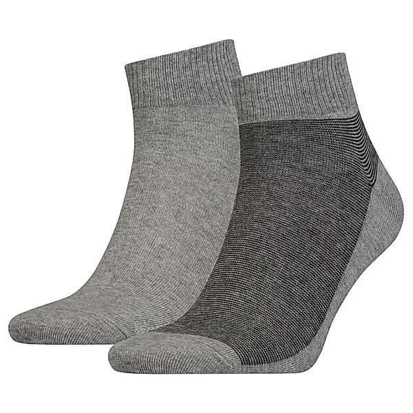 Levi´s ® 168sf Mid Micro Stripe Socken 2 Paare EU 39-42 Anthracite Melange günstig online kaufen