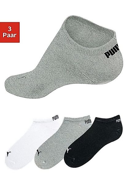 PUMA Sneakersocken (3-Paar) mit eingestricktem Markenlogo günstig online kaufen