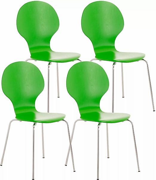 CLP Besucherstuhl Diego (4er Set), stapelbar günstig online kaufen