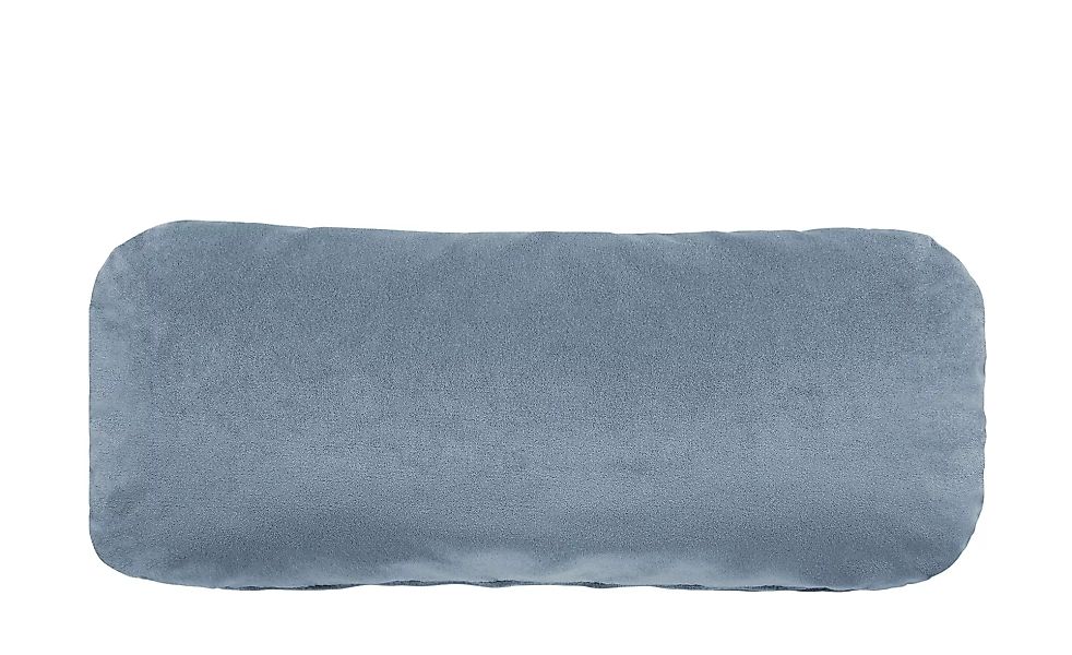 meinSofa Nierenkissen  Suna - blau - 58 cm - 25 cm - Heimtextilien > Kissen günstig online kaufen