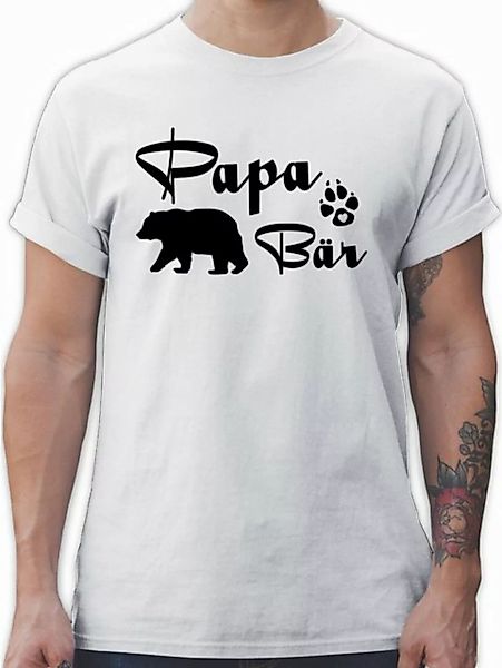 Shirtracer T-Shirt Papa Bär Lettering Papa günstig online kaufen