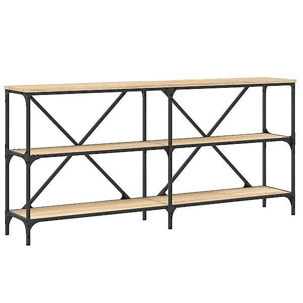 vidaXL Beistelltisch Konsolentisch Sonoma-Eiche 160x30x75 cm günstig online kaufen