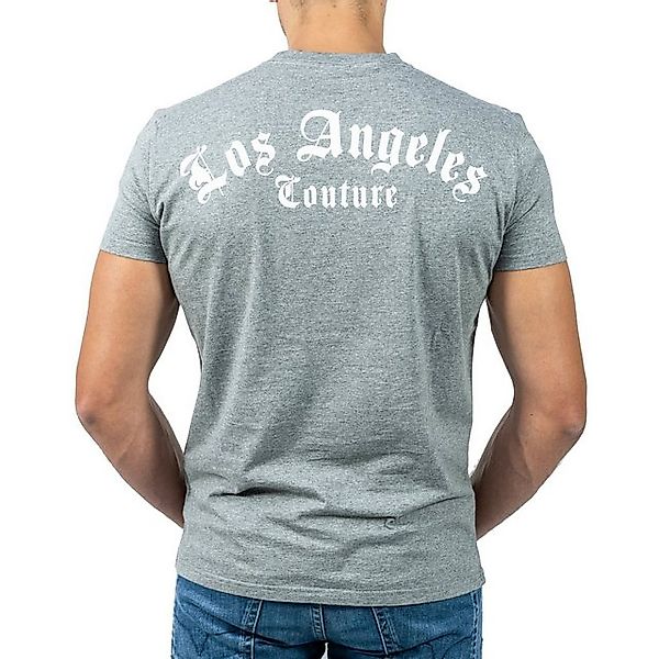 Chiccheria Brand T-Shirt Los Angeles Couture Grau günstig online kaufen