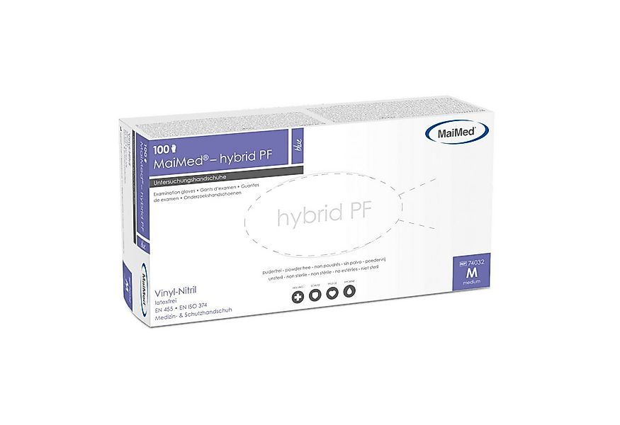 MaiMed Einweghandschuhe MaiMed Hybridhandschuh Blau günstig online kaufen