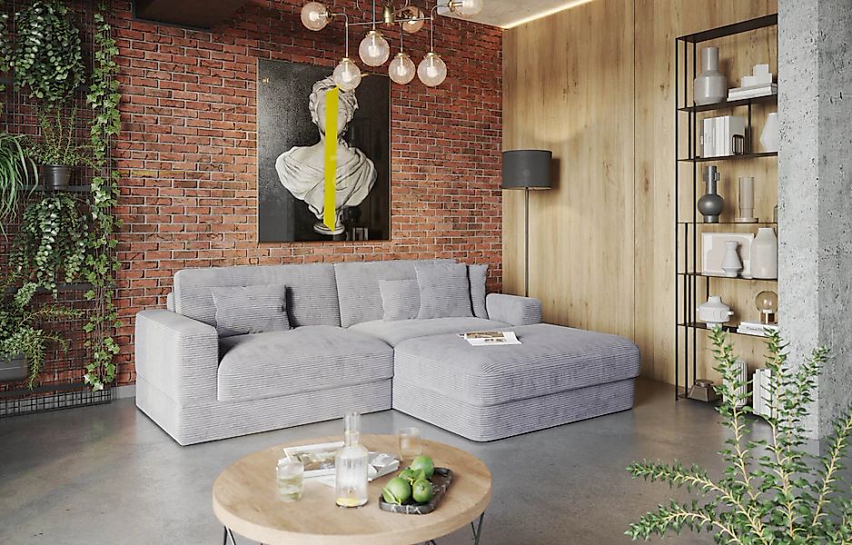 Home affaire Ecksofa "Innovid L-Form" Modernes Modul-Polsterprogramm günstig online kaufen