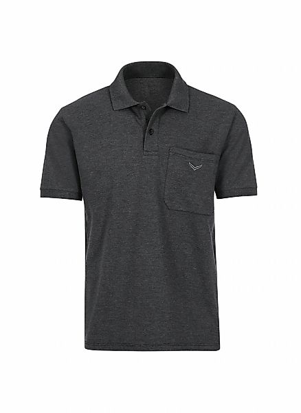 Trigema Poloshirt "TRIGEMA Polohemd mit Brusttasche" 1 Stk. tlg. günstig online kaufen