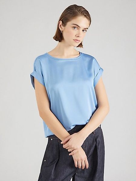 Vila T-Shirt Satin Blusen T-Shirt Kurzarm Basic Top Glänzend VIELLETTE 4599 günstig online kaufen