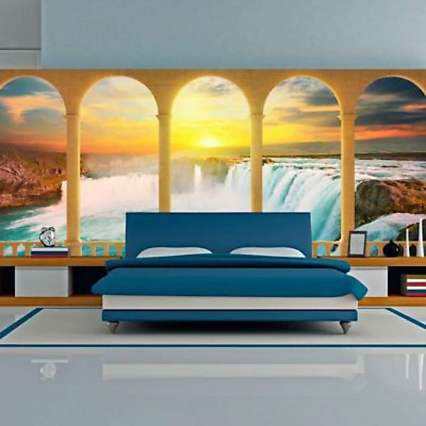 artgeist Fototapete Traum über Niagara Falls mehrfarbig Gr. 550 x 270 günstig online kaufen