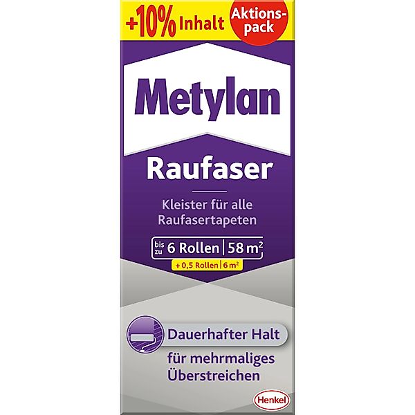 Metylan Raufaser Tapetenkleister 360g + 10 % günstig online kaufen