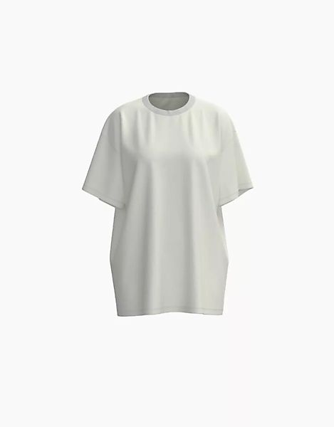 Bershka Oversize-T-Shirt Rick & Morty Mit Print Damen S Weiss günstig online kaufen