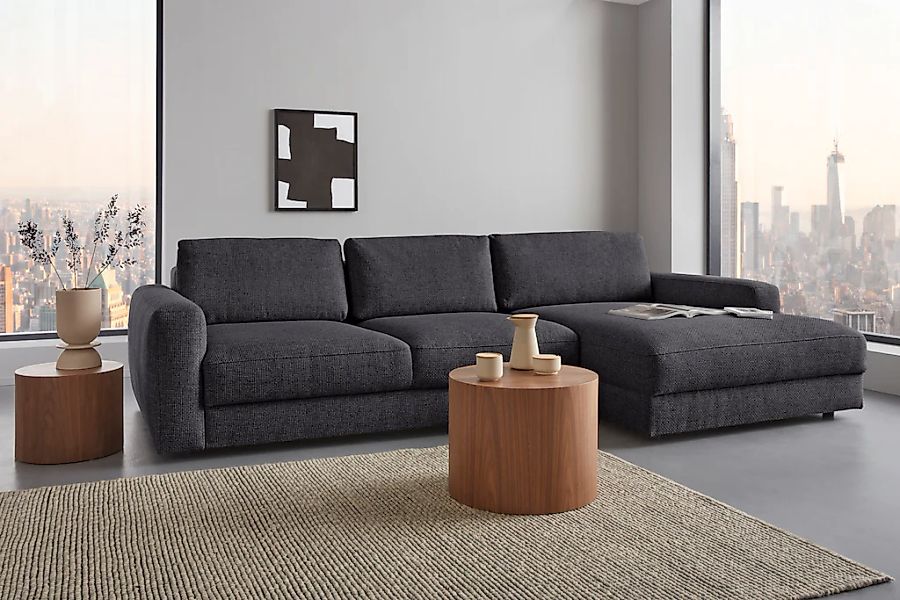 Home affaire Ecksofa "Bloomfield, elegant, viel Platz, Mega Couch, Breite 3 günstig online kaufen