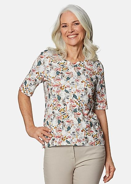 GOLDNER T-Shirt Schönes Druckshirt mit außergewöhnlichem günstig online kaufen