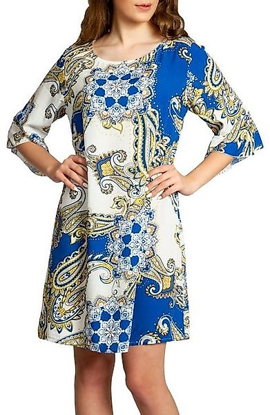 Caspar Sommerkleid SKL028 leichtes Damen Kleid mit Paisley Druck günstig online kaufen