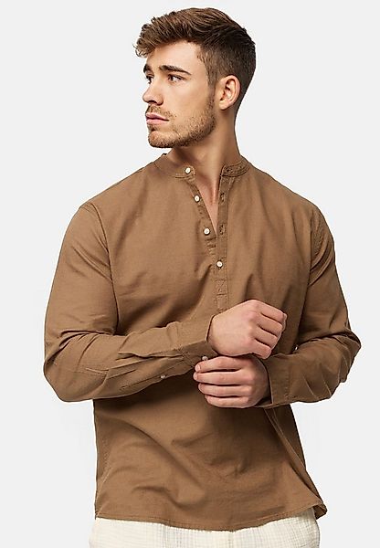 Indicode Langarmhemd Herren Waylon Herrenhemd Langarm günstig online kaufen