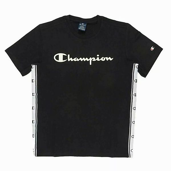 Champion T-Shirt Herren Kurzarm-T-Shirt Champion Crewneck Schwarz günstig online kaufen