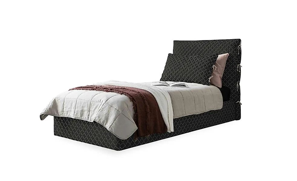 Miuform Polsterbett gemustert Sleepy Luna ¦ schwarz ¦ Maße (cm): B: 96 H: 1 günstig online kaufen