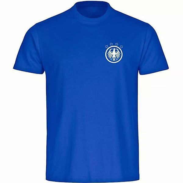 multifanshop T-Shirt Herren Deutschland - Adler Retro - Männer günstig online kaufen