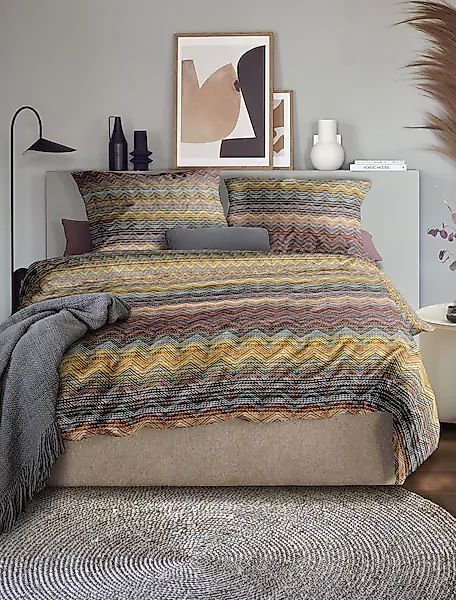 Irisette Bettwäsche »Wave 8671« 2 Stk. tlg. anschmiegsam und atmungsaktiv, günstig online kaufen