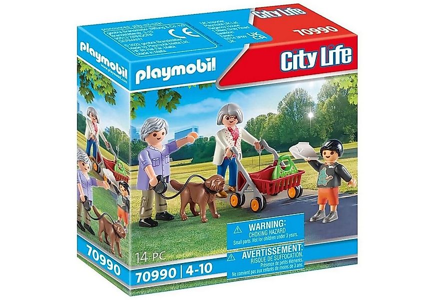 Playmobil® 70990 Großeltern mit Enkel Konstruktions-Spielset günstig online kaufen