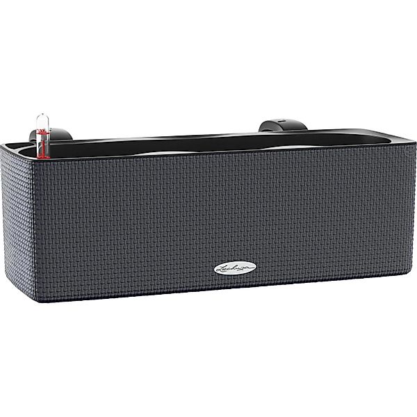 Lechuza Pflanzgefäß Cube Color Triple 40 cm x 14 cm x 14 cm Schiefergrau günstig online kaufen