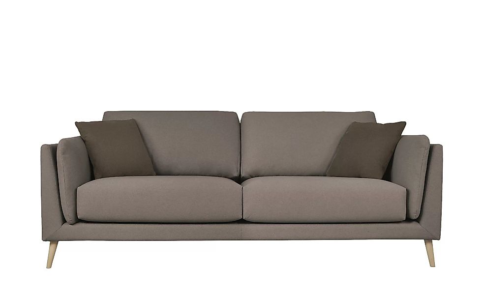 smart Sofa, 3-sitzig - braun - 214 cm - 87 cm - 96 cm - Polstermöbel > Sofa günstig online kaufen