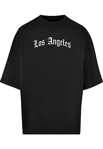 MisterTee T-Shirt "MisterTee Los Angeles Wording New Huge Tee", (1 tlg.) günstig online kaufen