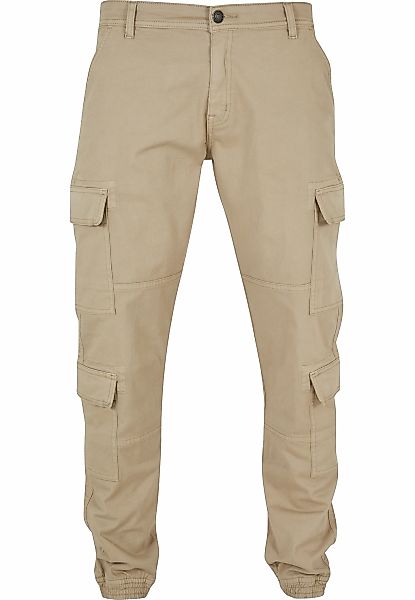 URBAN CLASSICS Stoffhose "Urban Classics Herren Double Cargo Twill Jogging günstig online kaufen
