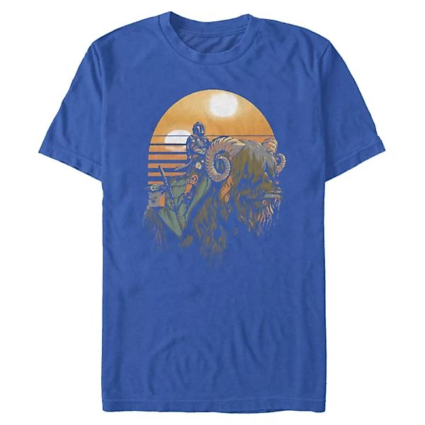 Star Wars - The Mandalorian - Gruppe Bantha Riders - Männer T-Shirt günstig online kaufen