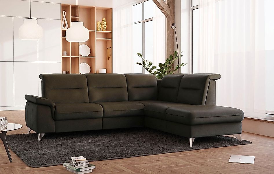 sit&more Ecksofa "Astoria L-Form" wahlweise mit motorischer Relaxfunktion günstig online kaufen