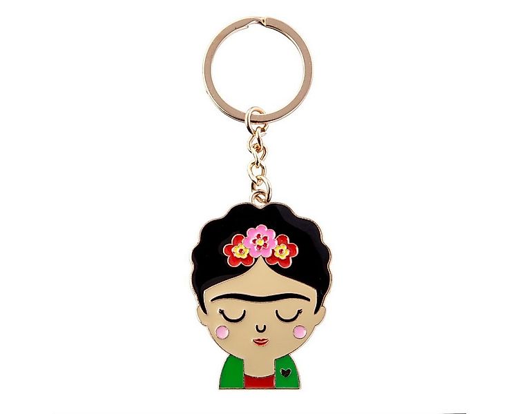 Sass & Belle Schlüsselanhänger Frida (Anhänger, 1-tlg., Zink Legierung & Em günstig online kaufen