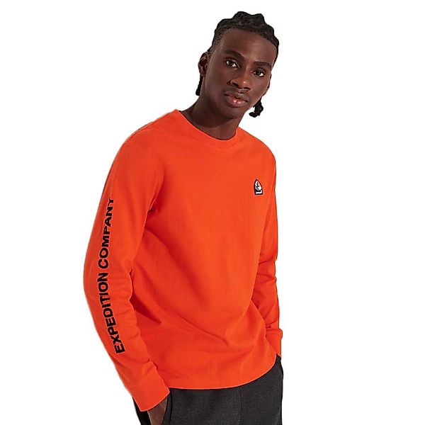 Superdry Yama Shield Graphic Sweatshirt Mit Langen Ärmeln XL Bold Orange günstig online kaufen