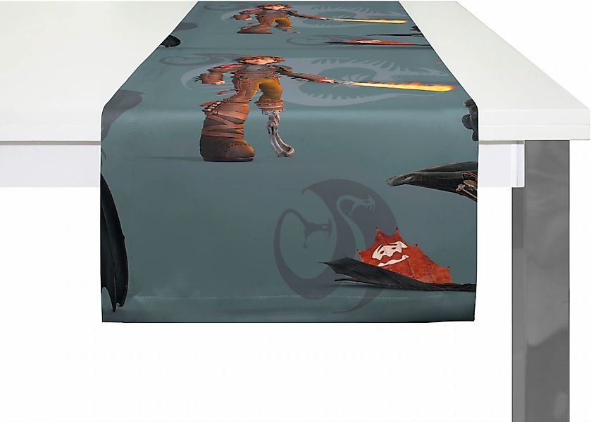 Wirth Tischläufer "Dragons" Walt Disney günstig online kaufen