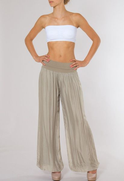 Caspar Palazzohose KHS010 elegante Damen Hose günstig online kaufen