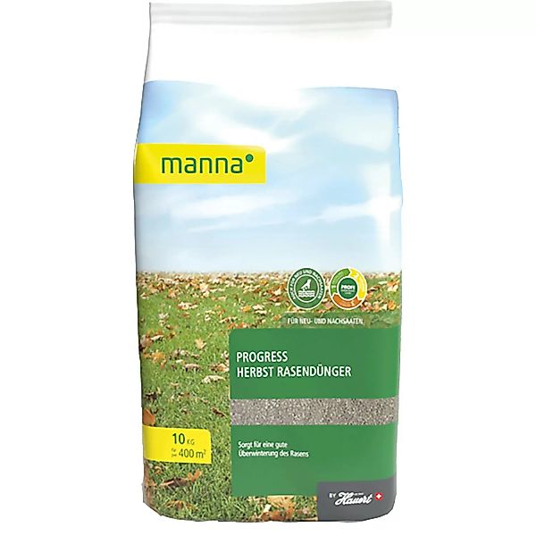 Manna Progress Herbst Rasendünger 10 kg günstig online kaufen