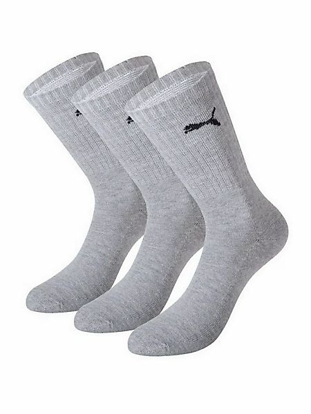 PUMA Socken "PUMA UNISEX CREW SOCK 3P", (3 Paar), mit farblichem Logo günstig online kaufen