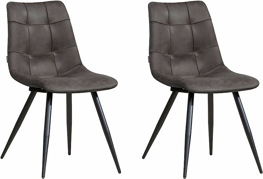 OMG Design Esszimmerstuhl "Peak" (Set) 2 Stk.moderne Sitzschale in Microfas günstig online kaufen