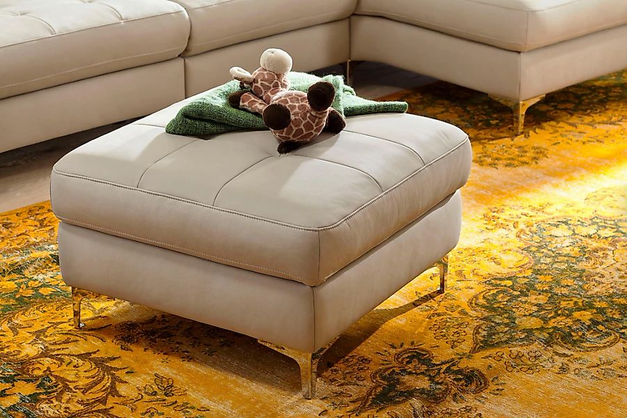 Home affaire Polsterhocker "Basel" passend zur Basel-Serie günstig online kaufen