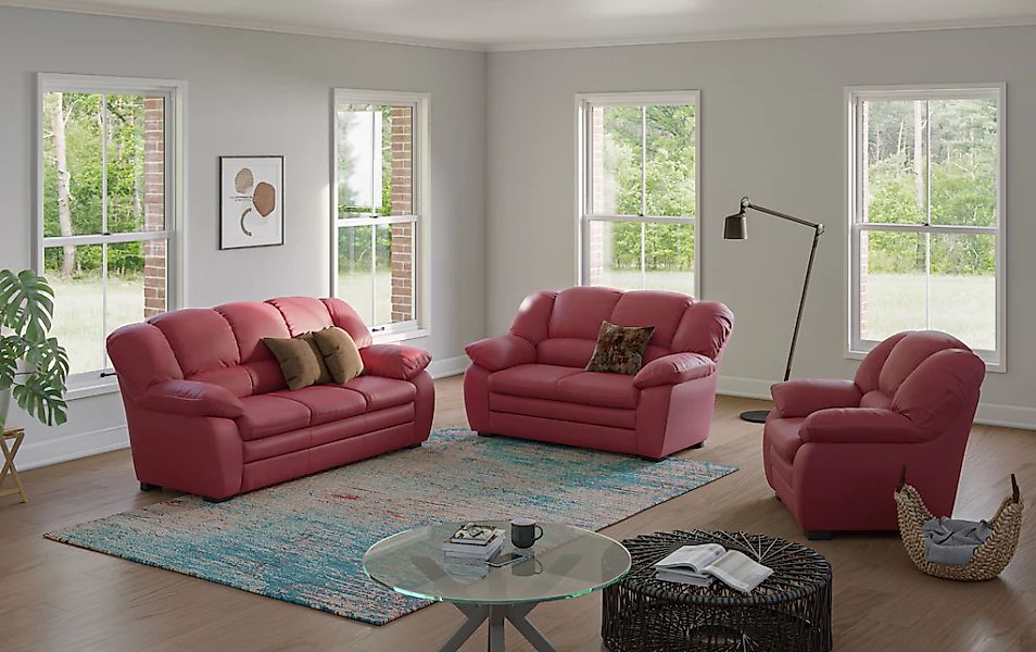 COTTA Polstergarnitur "Casino" Set, 3 Stk. tlg. Sessel, 2-Sitzer, 2,5-Sitze günstig online kaufen