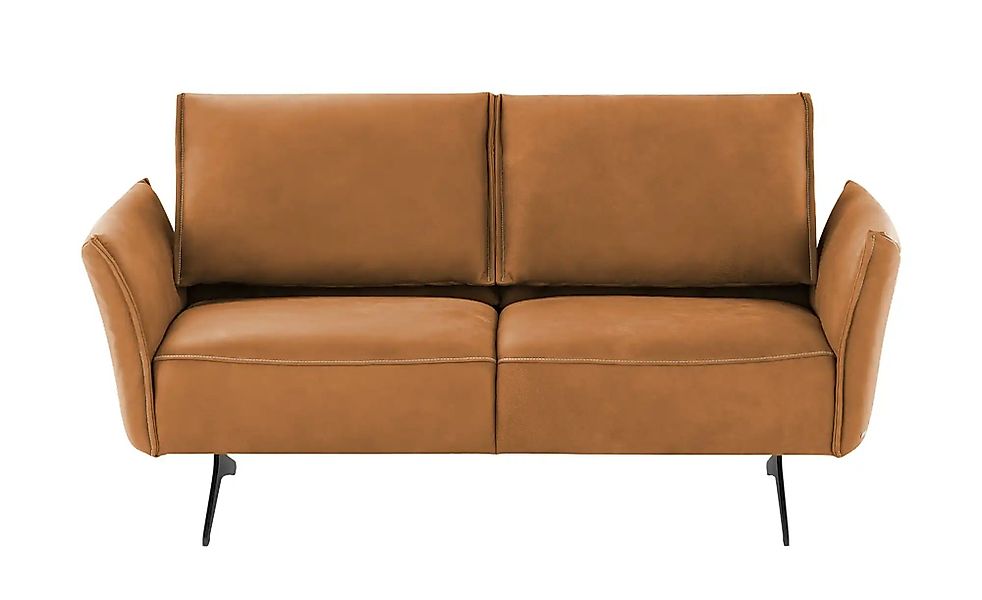 KOINOR Ledersofa  Vineto ¦ gelb ¦ Maße (cm): B: 176 H: 110 T: 88.0 Polsterm günstig online kaufen