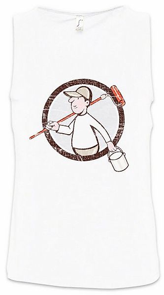 Urban Backwoods Tanktop Painter VI Ärmelloses T-Shirt Maler Artist Lackiere günstig online kaufen