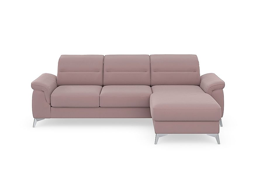sit&more Ecksofa »Sinatra L-Form« mit Recamiere, optinal mit Kopfteilverste günstig online kaufen