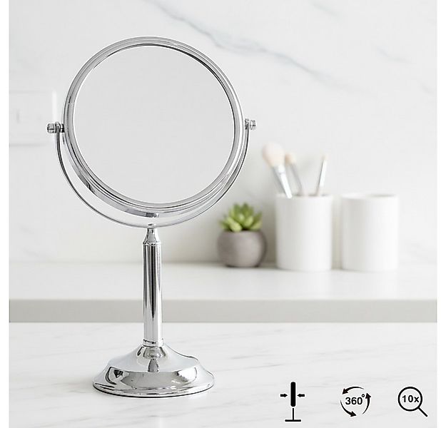 Feel2Home Kosmetikspiegel Schminkspiegel 10Fach Vergrößerung Spiegel Schmin günstig online kaufen