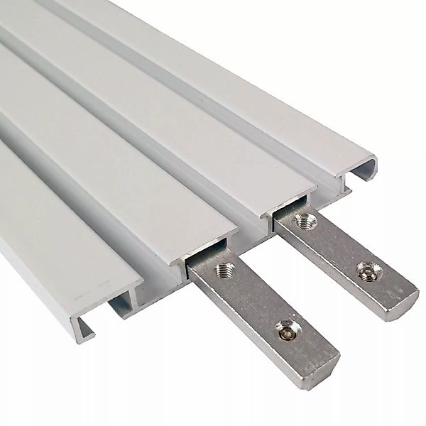 Bestlivings Verbinder für Aluminium Vorhangschiene Silber 3 bis 4 Lauf günstig online kaufen