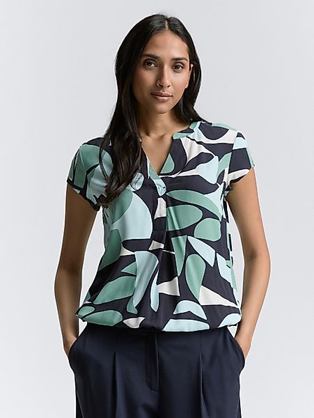 TOM TAILOR Blusentop Bluse mit Muster günstig online kaufen