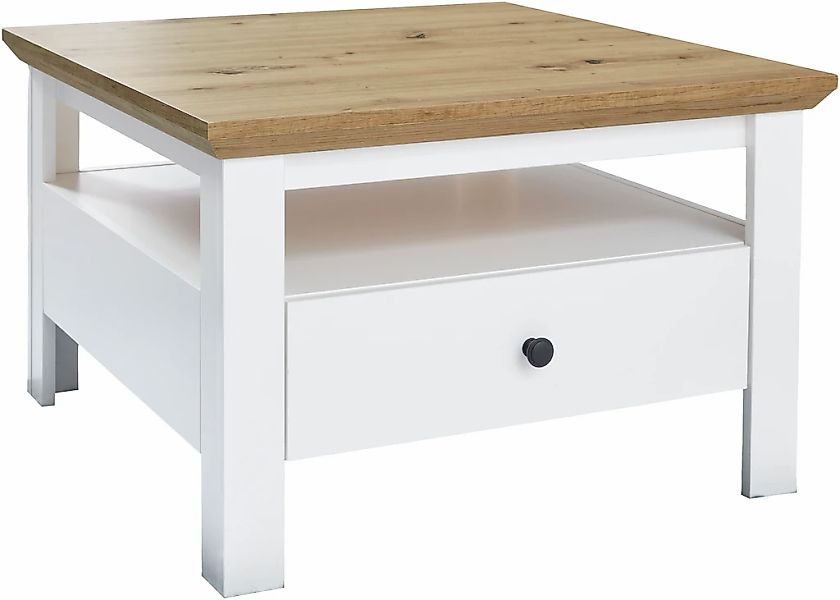 INOSIGN Couchtisch Ulm, Wohnzimmertisch in Weiß/Eiche günstig online kaufen