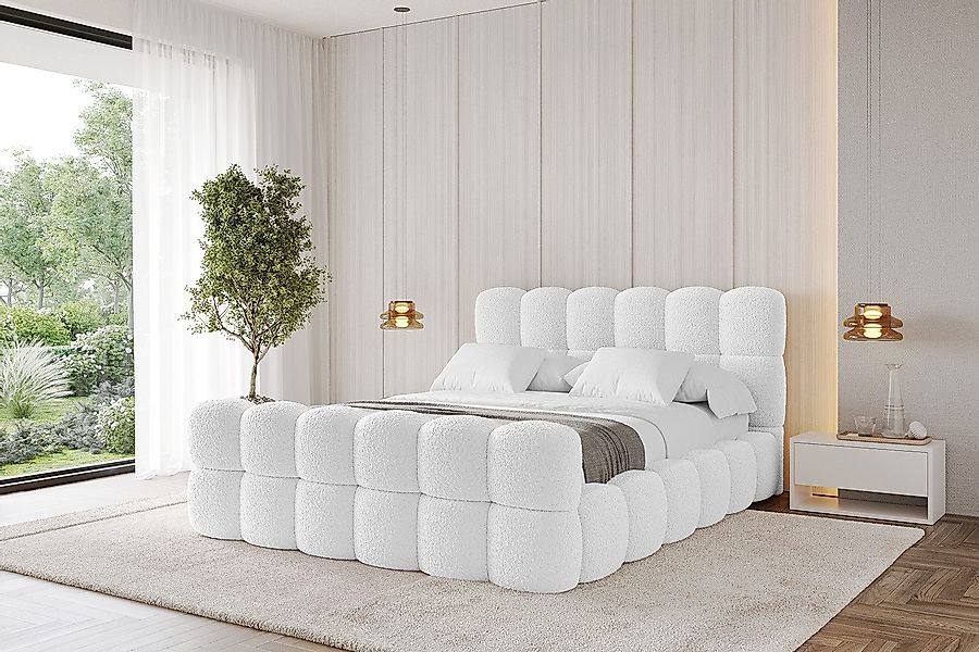 ALTDECOR Polsterbett LEYA-Z (Polsterbett mit Bettkasten günstig online kaufen