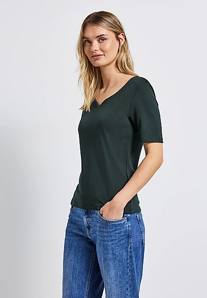 STREET ONE T-Shirt, im soften Baumwoll-Mix günstig online kaufen