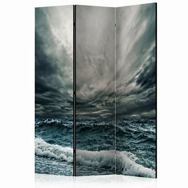artgeist Paravent Ocean waves [Room Dividers] weiß-kombi Gr. 135 x 172 günstig online kaufen